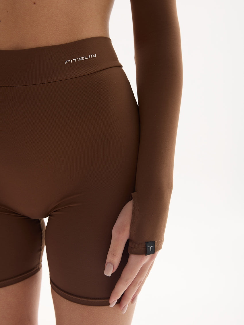 FITRUN Long Sleeve YOGA "Caramel NE"