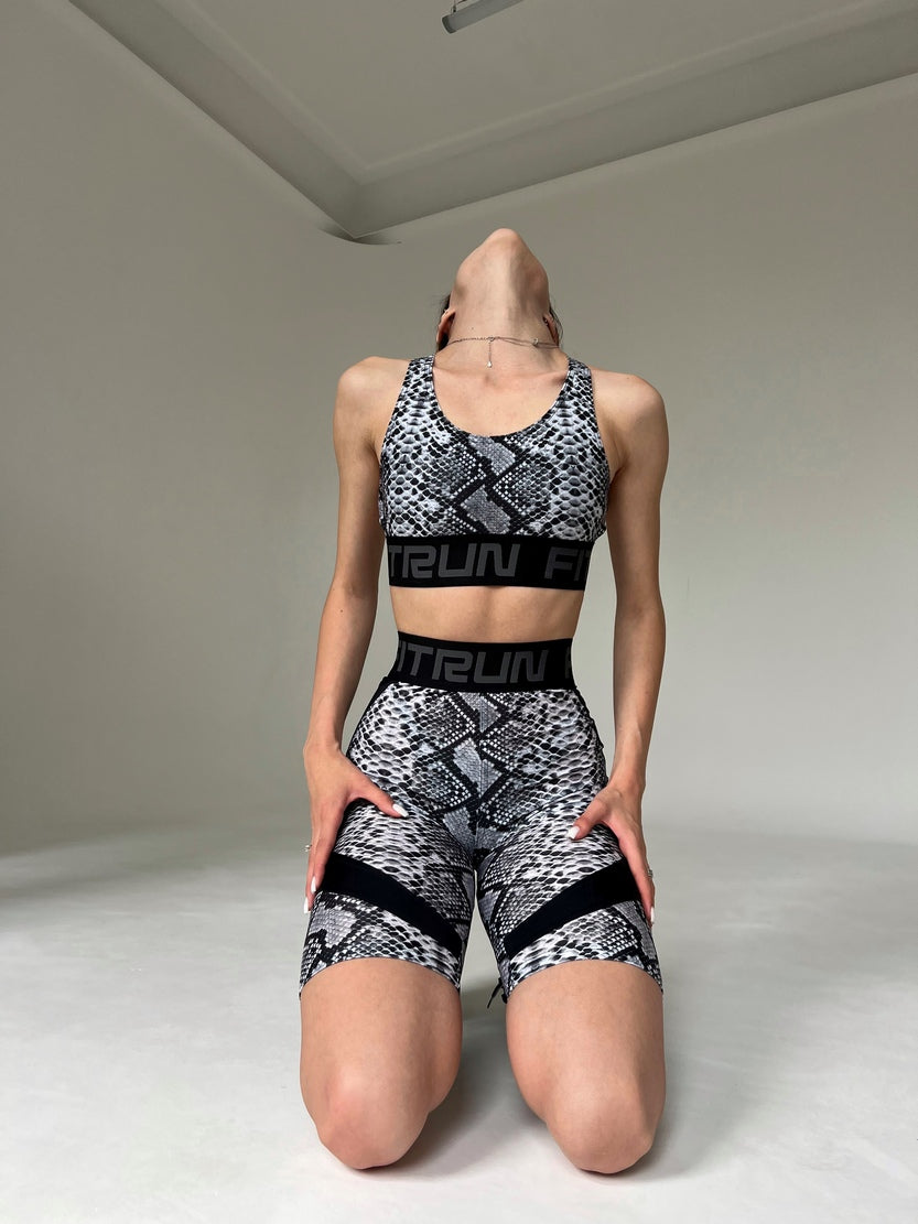 Sports Top FITRUN Top X Brand "White Python"