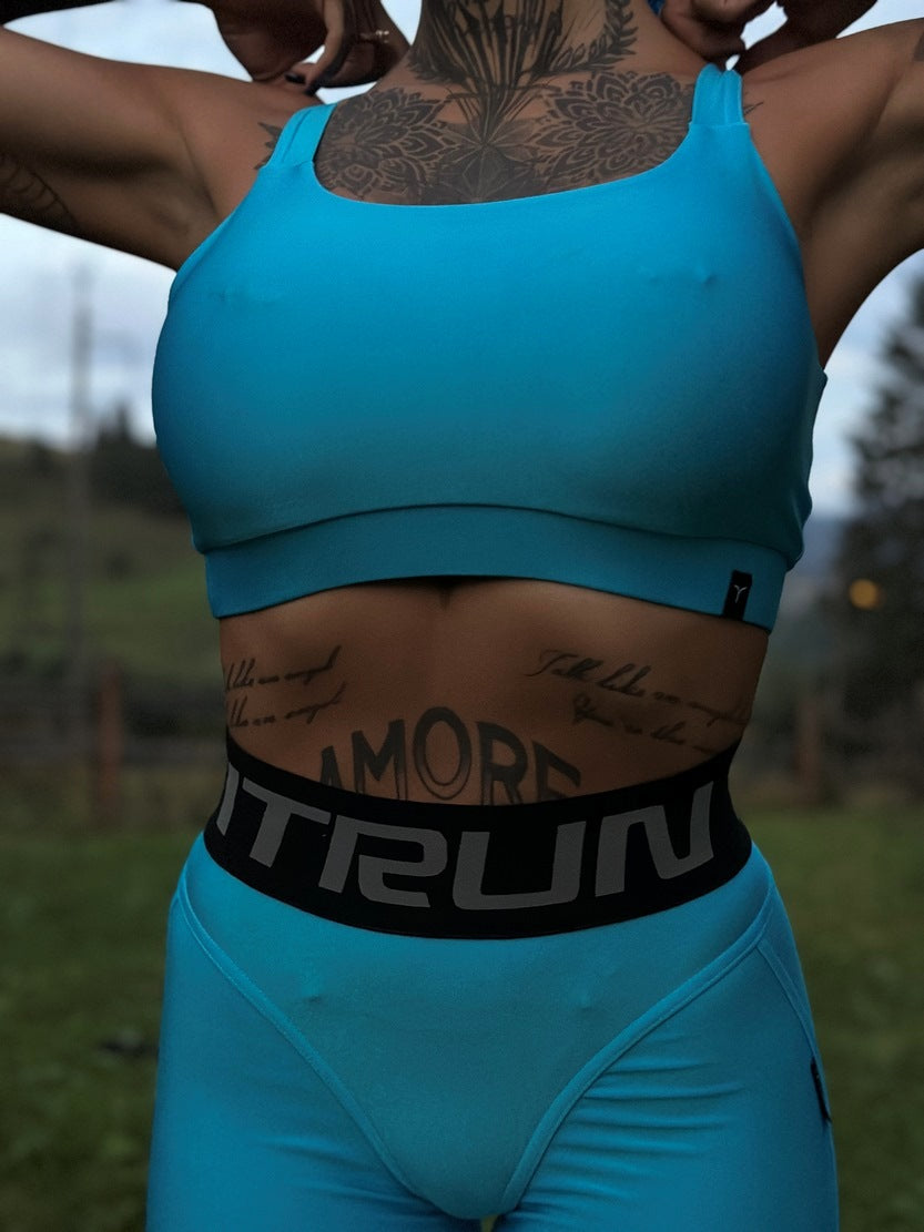 Спортивний Топ FITRUN Top Tender "Total Shine Azure"