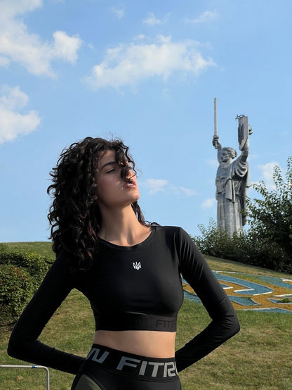 FITRUN Long Sleeve Midi "UKRAINE"