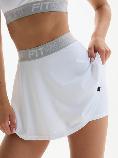 FITRUN Tennis Skort W1 “Total White”