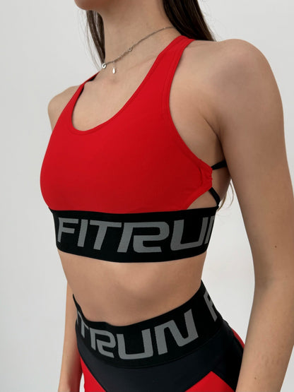 Sports Top FITRUN Top X Brand "Red"
