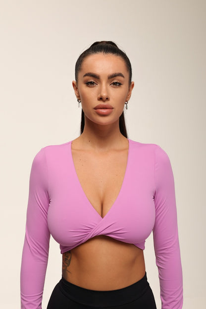 Рашгард  FITRUN Rashguard YOGA "Fuchsia VE"