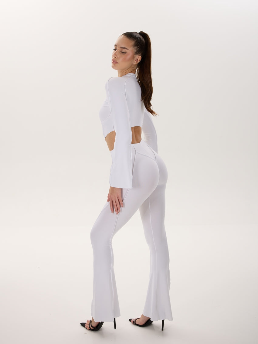 Leggings FITRUN Leggings DISCO Versa "White VE"