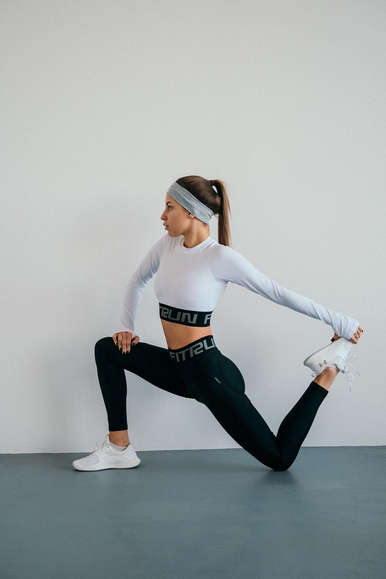 Легінси FITRUN Leggings NICE Push-Up "Total Black"