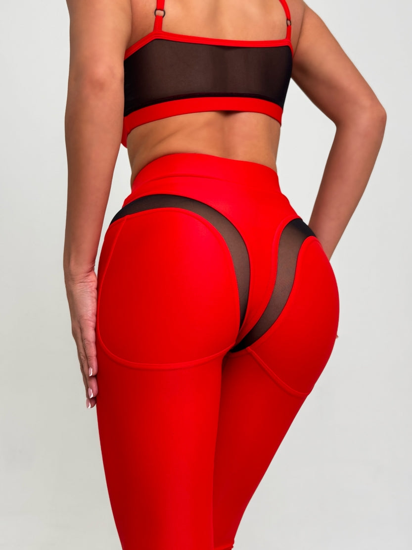 Sports Top FITRUN Top SPIDER EVA "Red"