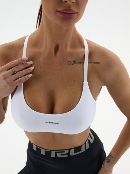 Top FITRUN Cross "Total White"