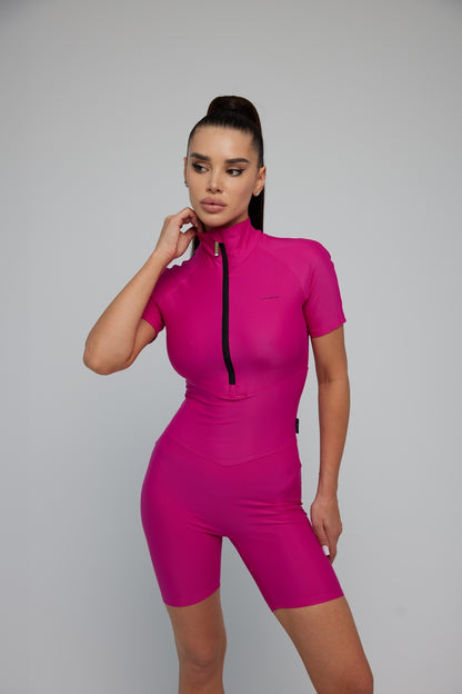 Jumpsuit FITRUN Jumpsuit Base Short "Total Rose"