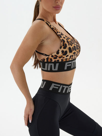 Sports Top FITRUN Top X Brand "Leopard"