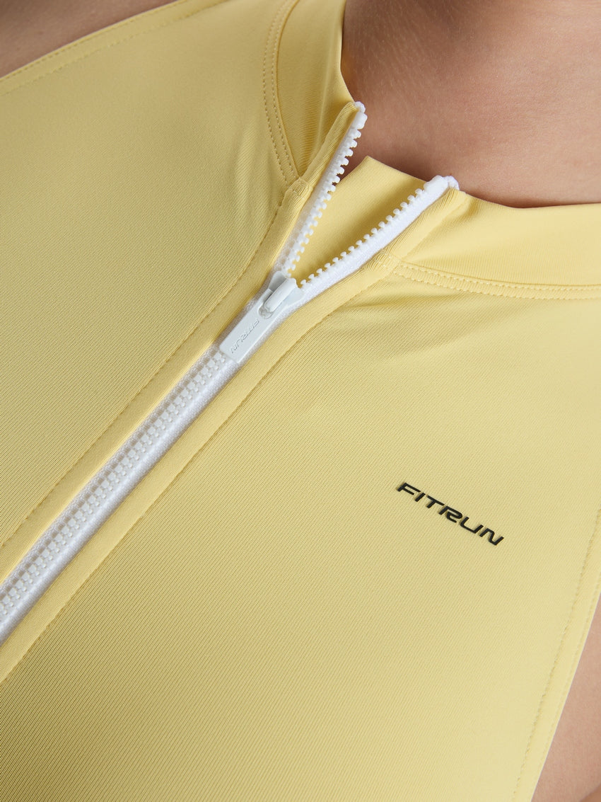 Jumpsuit FITRUN YOGA Short "Lemon NE"