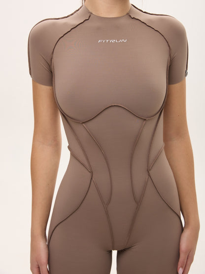 Jumpsuit FITRUN BodySuit Medium Versa "Sand VE"