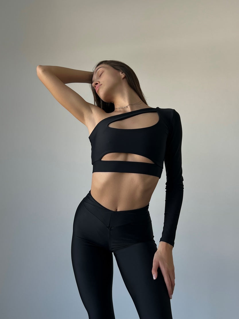 Leggings FITRUN Leggings V-Classic "Black"