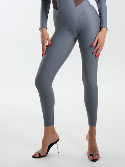 Jumpsuit FITRUN SPIDER LINE "Silver"