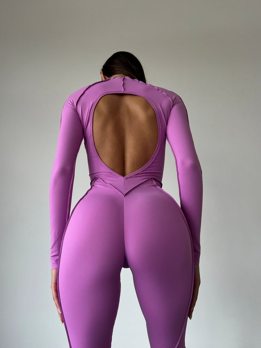 Jumpsuit FITRUN BodySuit Long Versa "Fuchsia VE"