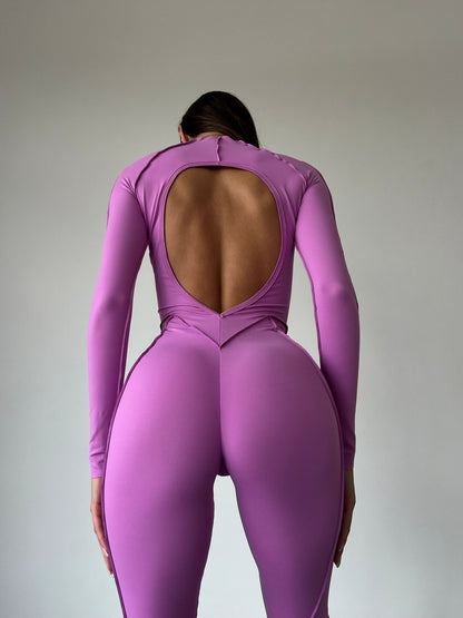 Jumpsuit FITRUN BodySuit Long Versa "Fuchsia VE"