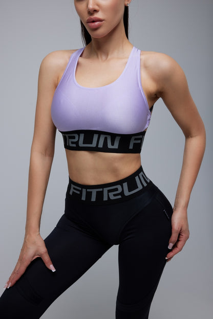 Sports Top FITRUN Top X Brand "Shine Lilac"