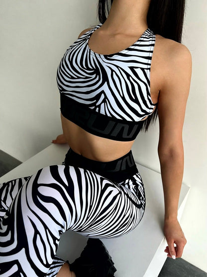 Sports Top FITRUN Top X Brand "Zebra"