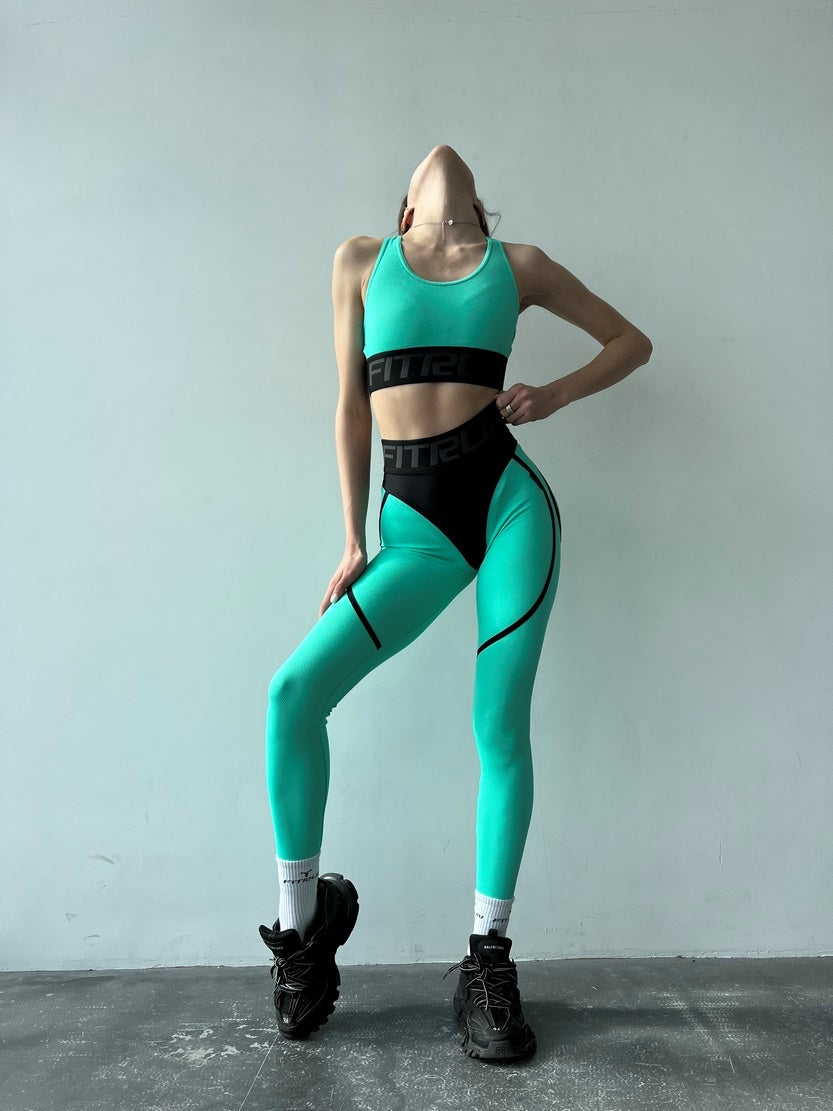 Легінси FITRUN Leggings Super Nuts "Mint Relief"