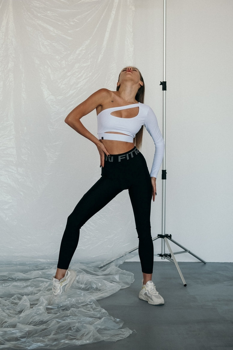 Легінси FITRUN Leggings NICE Push-Up "Total Black"