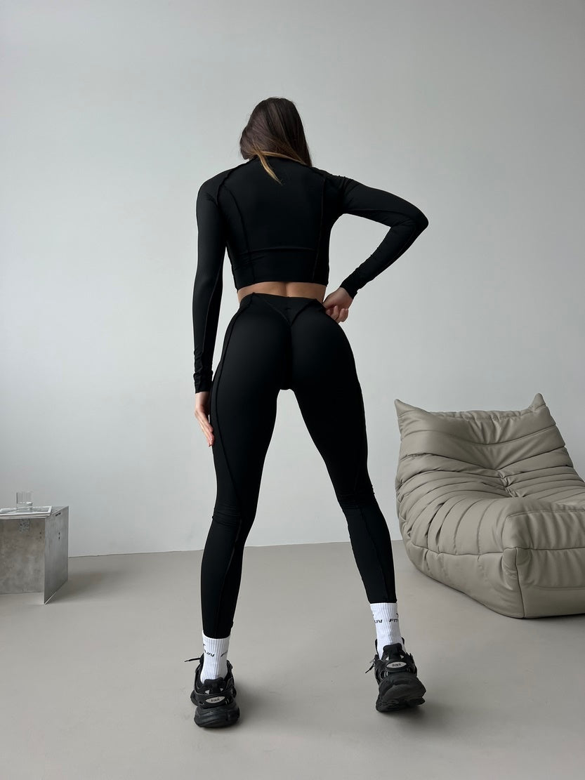 Легінси FITRUN Leggings Versa "Black VE"