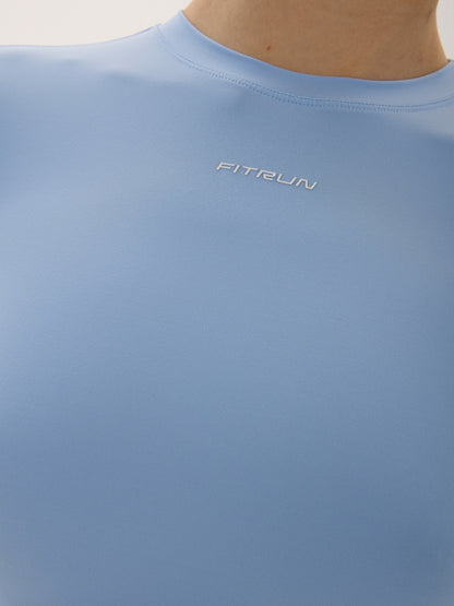 FITRUN Long Sleeve SKIN BASE "Sky VE"