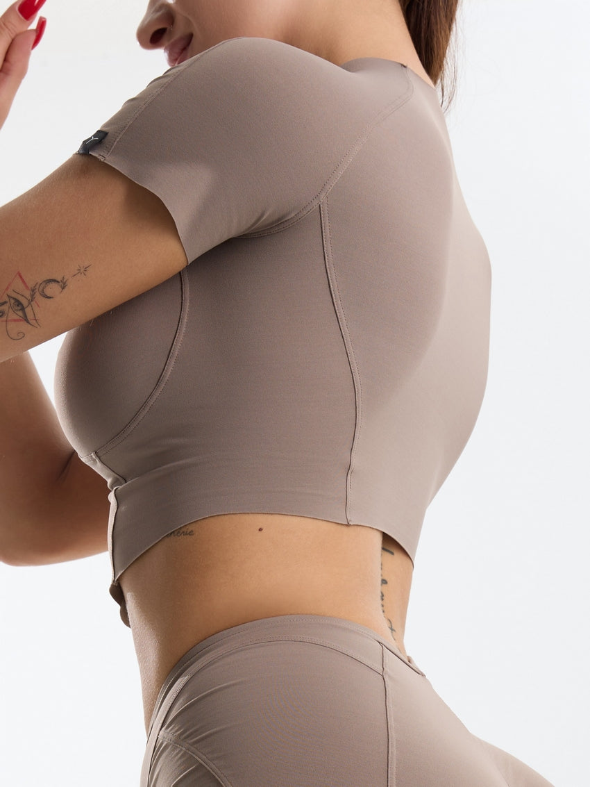 T-shirt-Corset FITRUN Versa 2.0 "Sand VE"