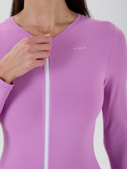Jumpsuit FITRUN AURA Long "Fuchsia VE"