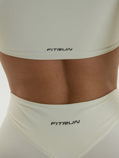 Long Sleeve FITRUN YOGA "Oat Milk NE"