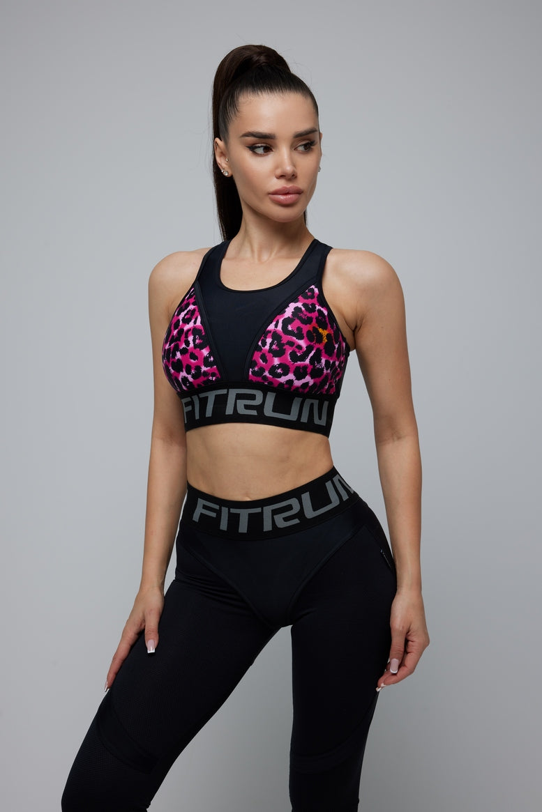Sports Top FITRUN Top "Leo Pink"