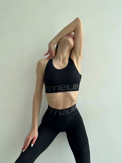 Sports Top FITRUN Top X Brand "Black Relief"