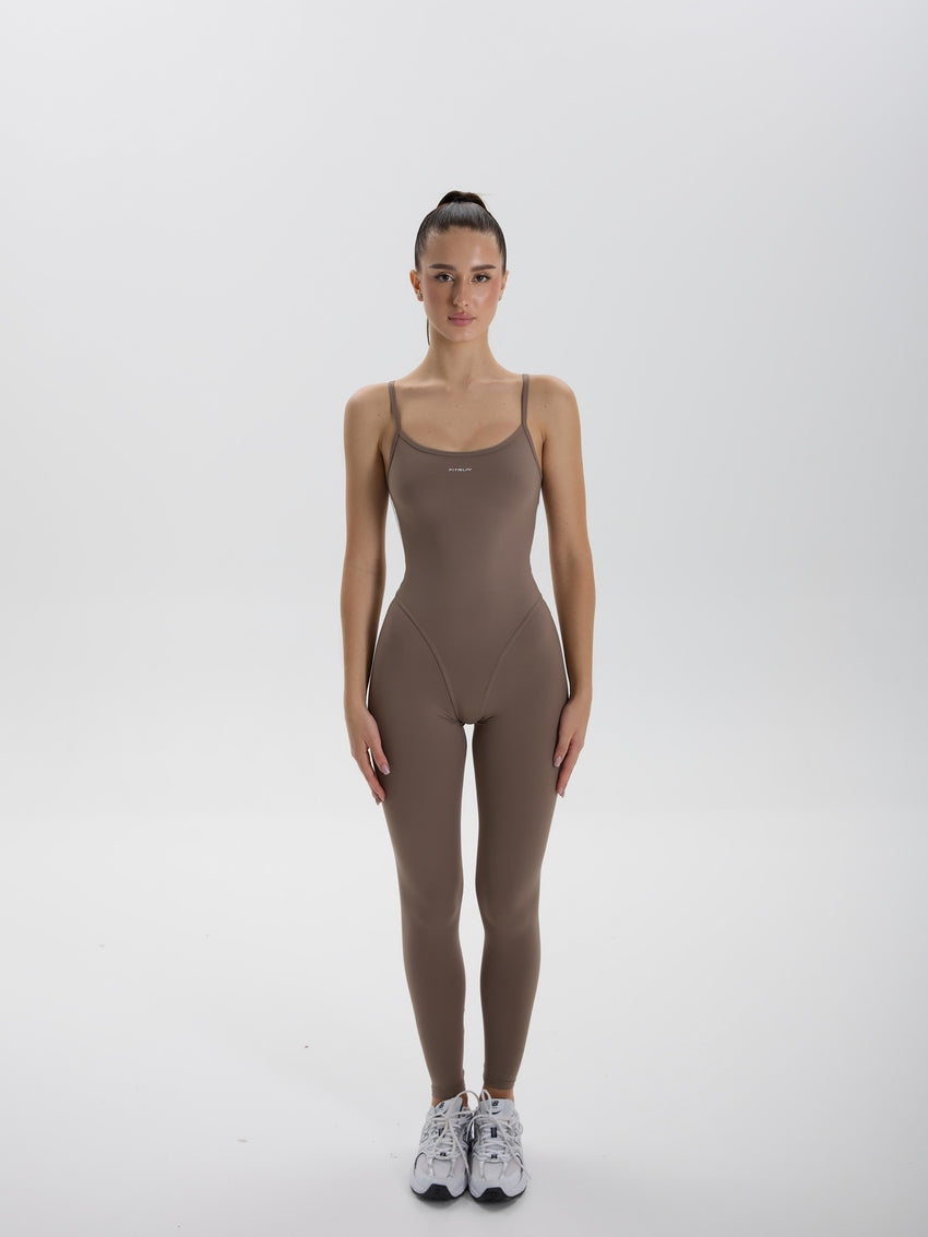 Jumpsuit FITRUN Jumpsuit SKIN BODY Medium "Sand VE"