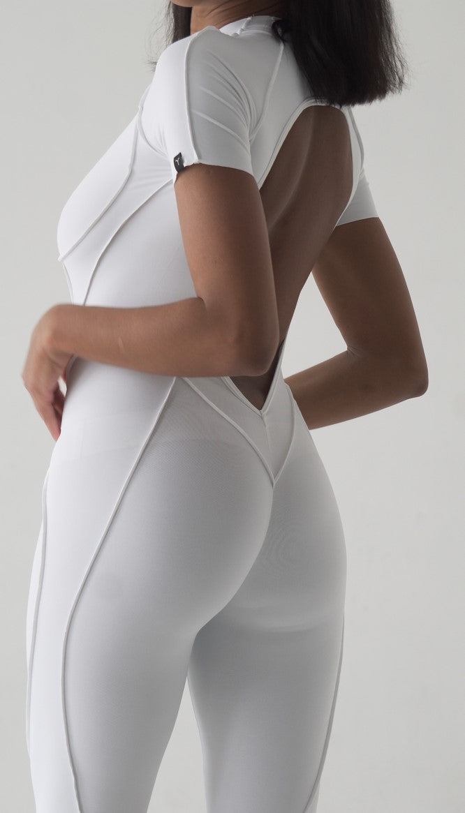 Комбінезон FITRUN BodySuit Short Versa "White VE"