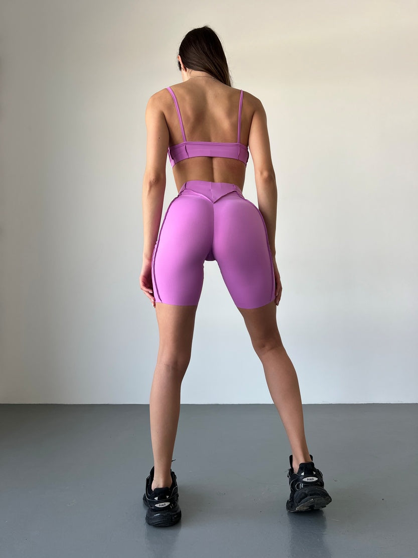 Scurt de ciclism FITRUN Cycling Versa "Fuchsia VE"