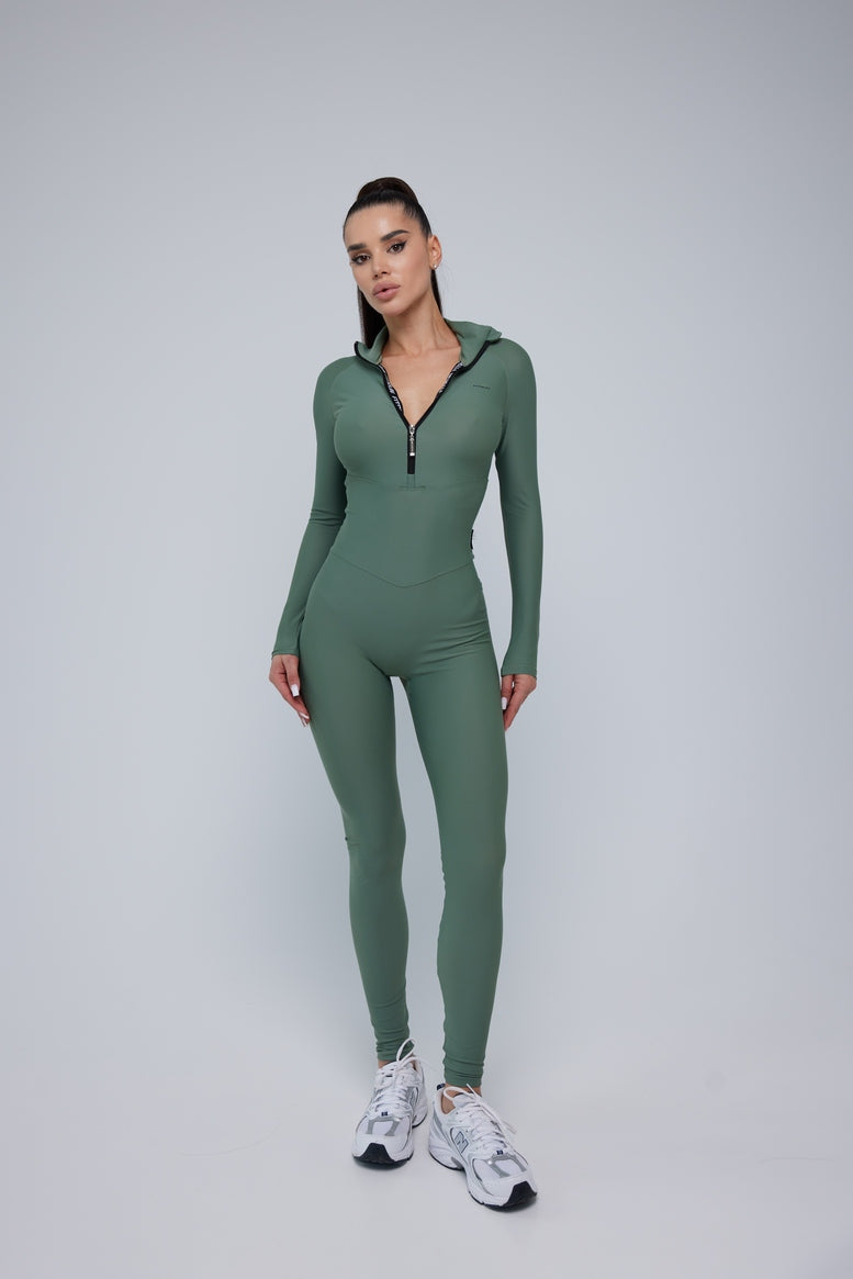 Комбінезон FITRUN Jumpsuit Base Long "Total Olive"