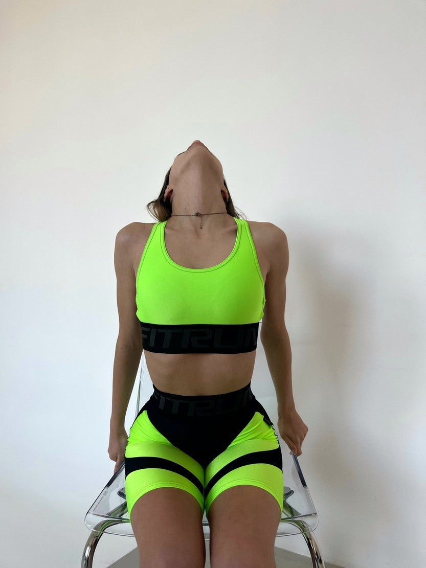 Спортивний Топ FITRUN Top X "Neon Green"