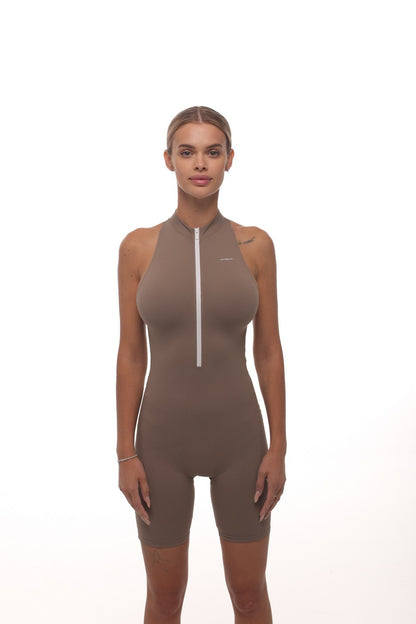 Комбінезон FITRUN Jumpsuit YOGA Short "Sand VE"