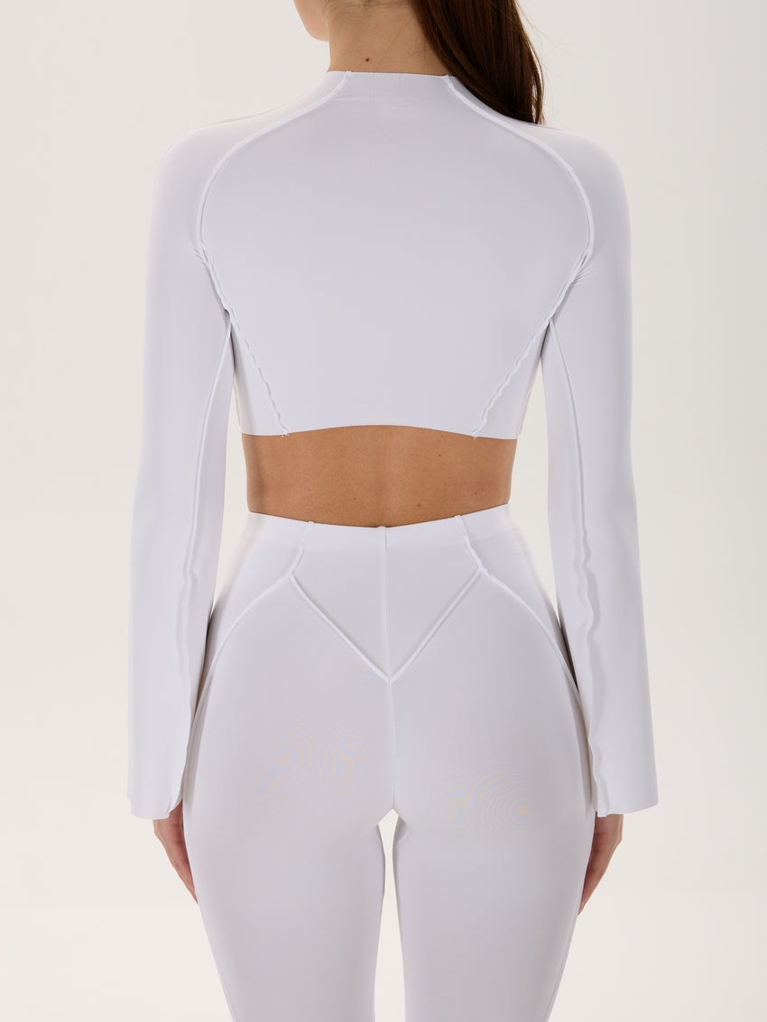 FITRUN Long Sleeve-Corset DISCO Versa "White VE"