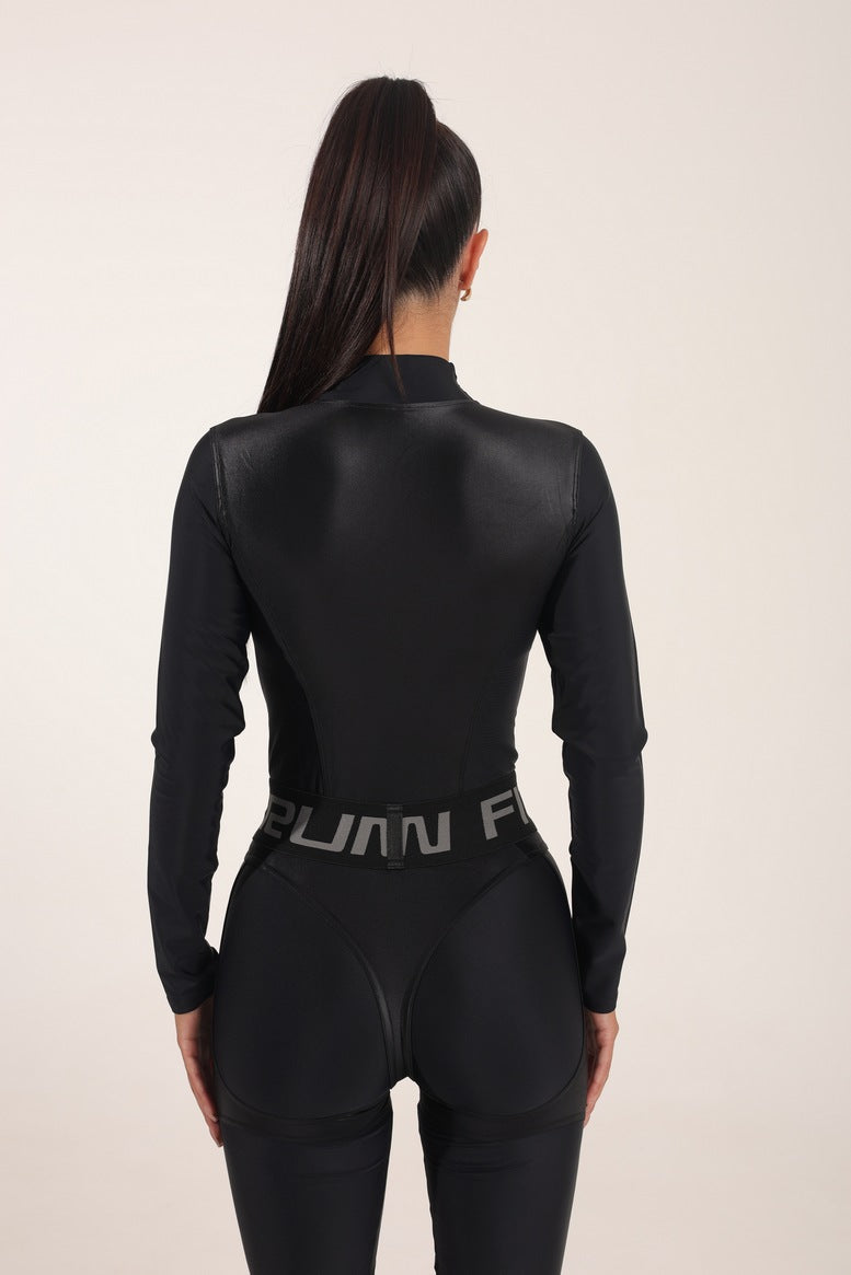         Комбінезон FITRUN Jumpsuit Super Nuts NICE Long "Black Blaze"