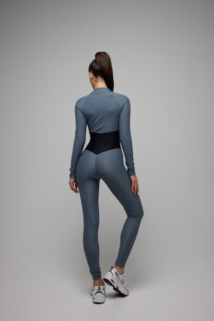 Jumpsuit FITRUN Jumpsuit Base Long "Silver"