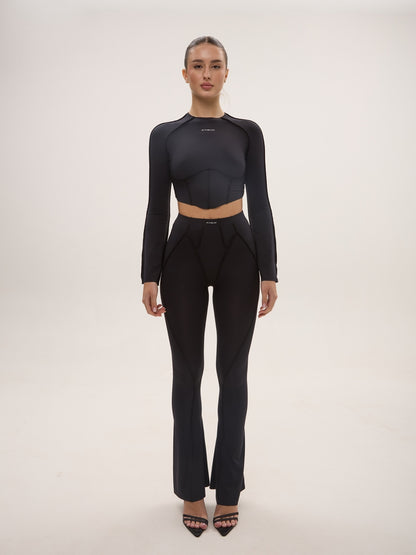 Leggings FITRUN Leggings DISCO Versa "Black VE"