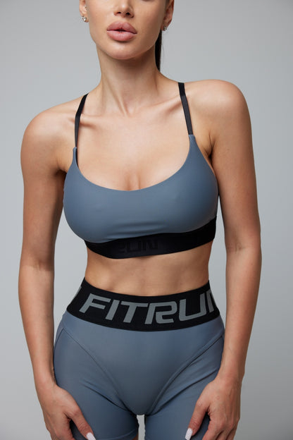 Shorts FITRUN Super Nuts "Total Silver"