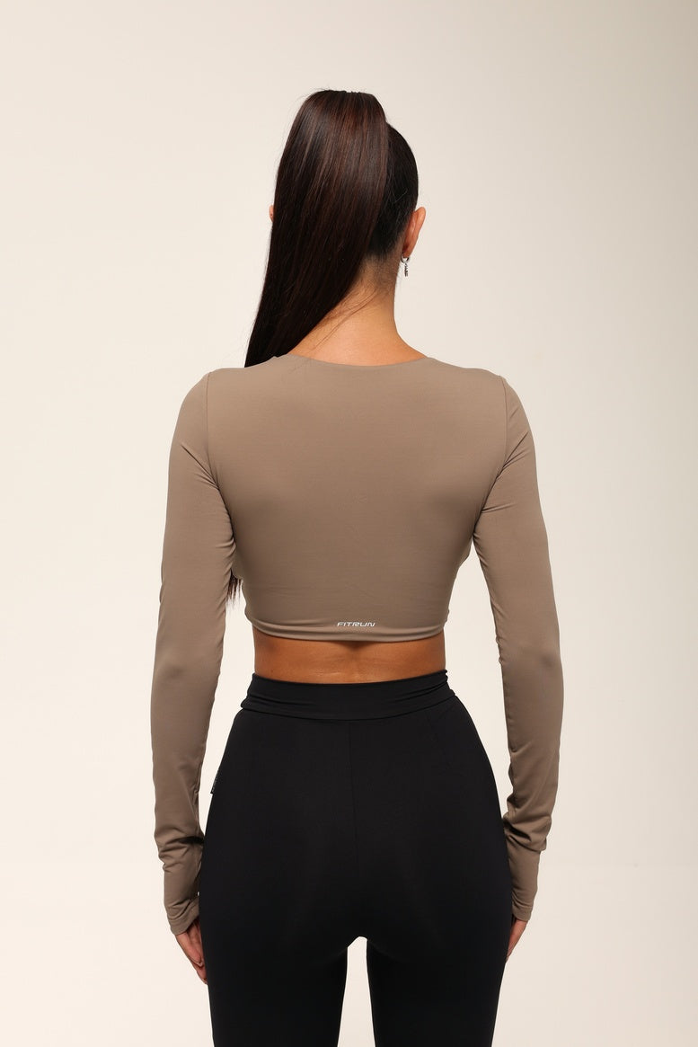 Рашгард  FITRUN Rashguard YOGA "Sand VE"