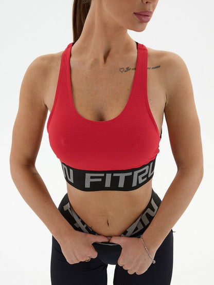 Sports Top FITRUN Top X Brand "Red Relief"