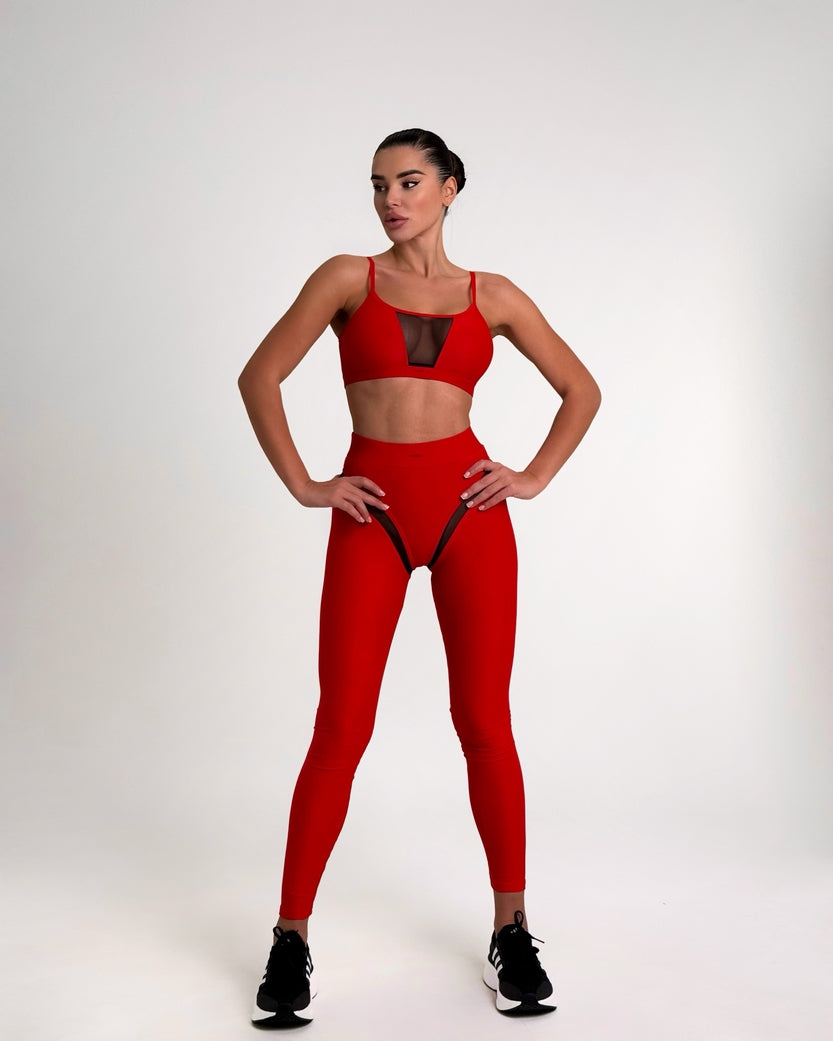 Sports Top FITRUN Top SPIDER EVA "Red"