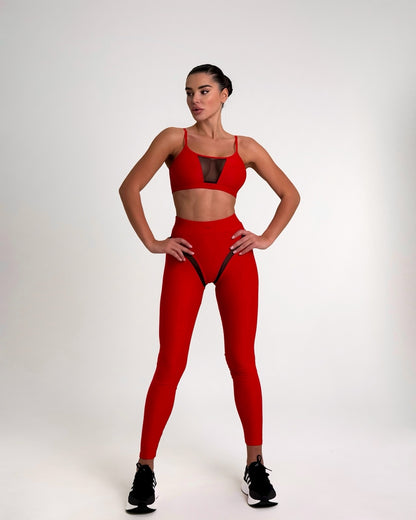 Sports Top FITRUN Top SPIDER EVA "Red"