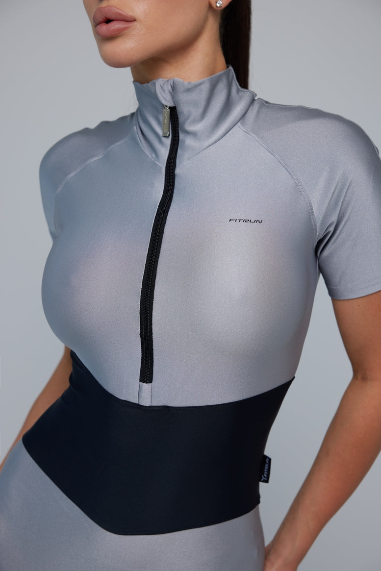 Jumpsuit FITRUN Jumpsuit Base Short "Shine Silver"