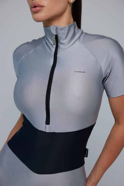 Jumpsuit FITRUN Jumpsuit Base Short "Shine Silver"