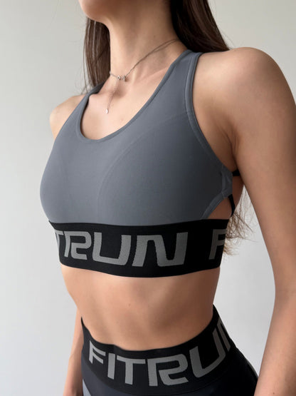 Спортивний Топ FITRUN Top X "Silver"
