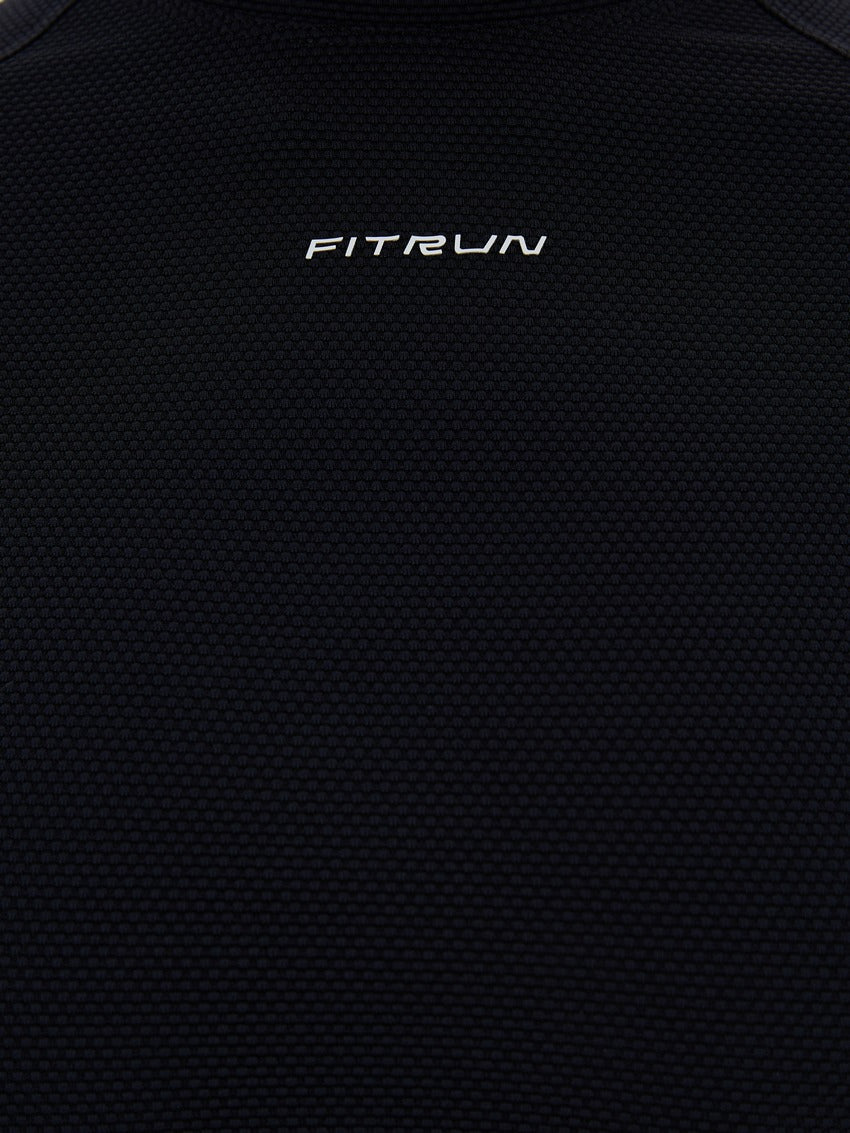 FITRUN Long Sleeve CORE "Black Relief"