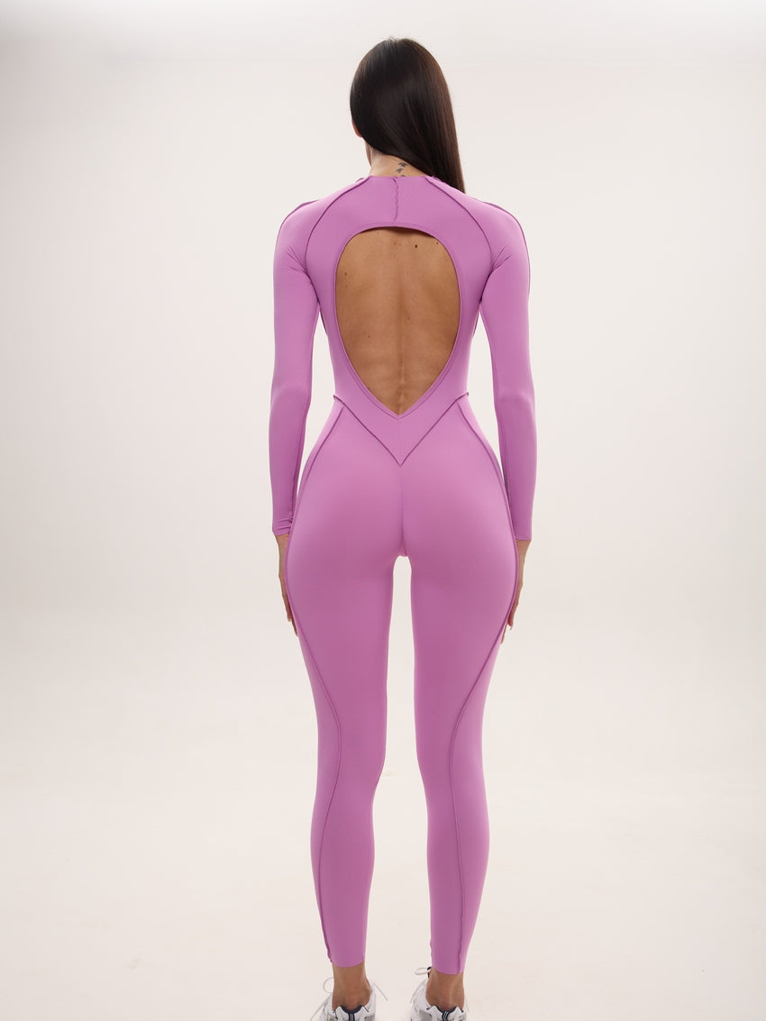 Salopetă FITRUN Body Suit Long Versa "Fuchsia VE"